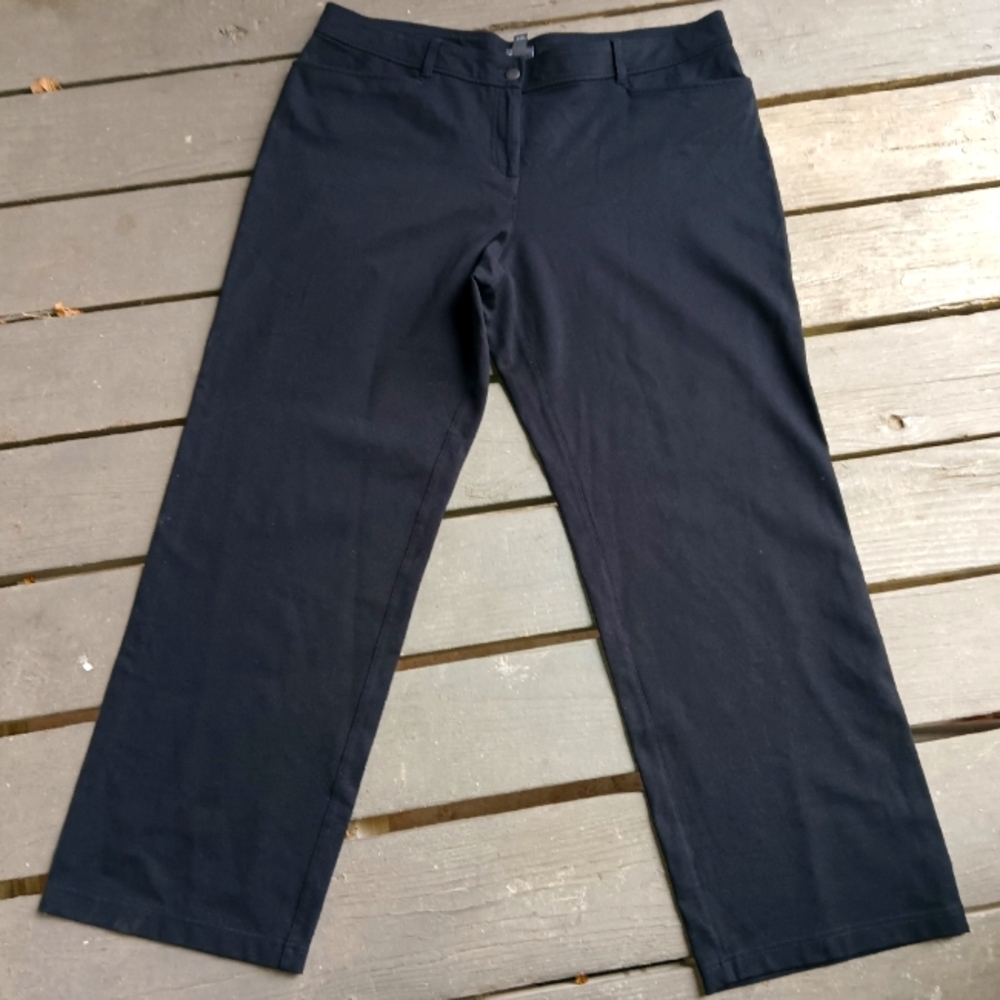 Eileen Fisher Black Pants Size XL - Picture 1 of 4
